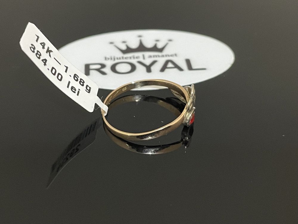 Bijuteria Royal CB : Inel dama aur 14k 1,68gr Marime 19