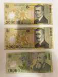 RARITATE – Bancnote vechi România, 500.000 lei Ghizari serie 001A