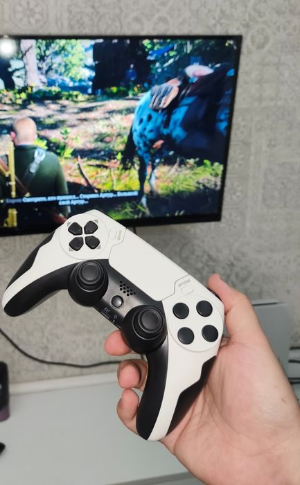 Ps4 slim 1 tb,14 игр,3 джойстика!
