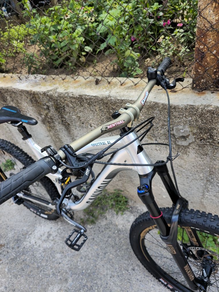 Canyon spectral Al 27.5 цола L размер, 1x12 Sram GX, the Rockshox Pike