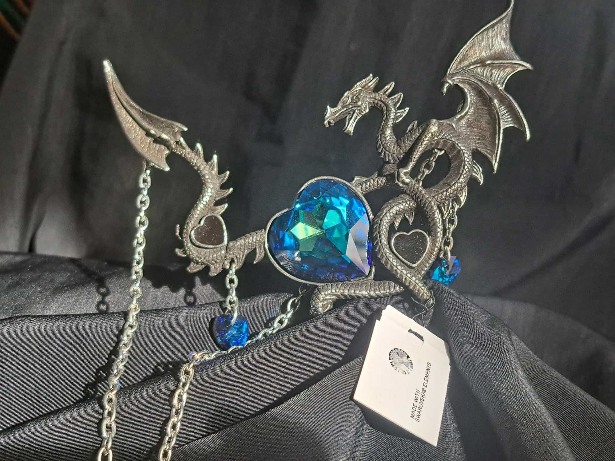 Pandativ Draig O Gariad Alchemy Gothic  Dragon Gotic Swarovski