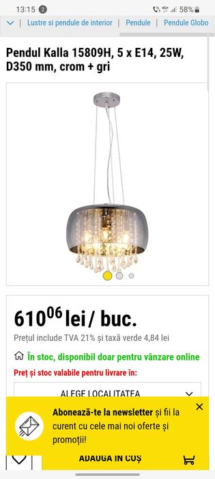 Lustre ,candelabre, 200 de lei bucata sau toate la 500 de lei