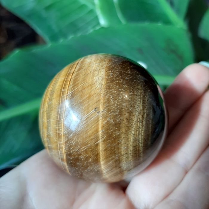 Sfera Tiger Eye (Ochi de tigru) 5.4cm