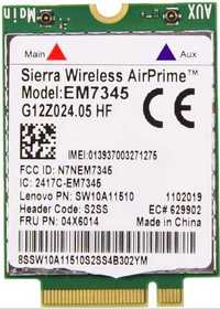 Modul 4G LTE GPS Sierra EM7345 G12Z024.05