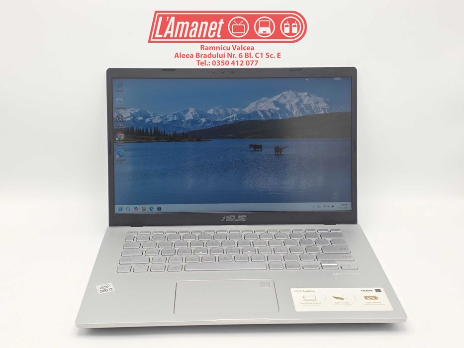Laptop 14" HD Asus X409FA-BV621 i3-10110U 8Gb DDR4 256GbSSD Stare Buna
