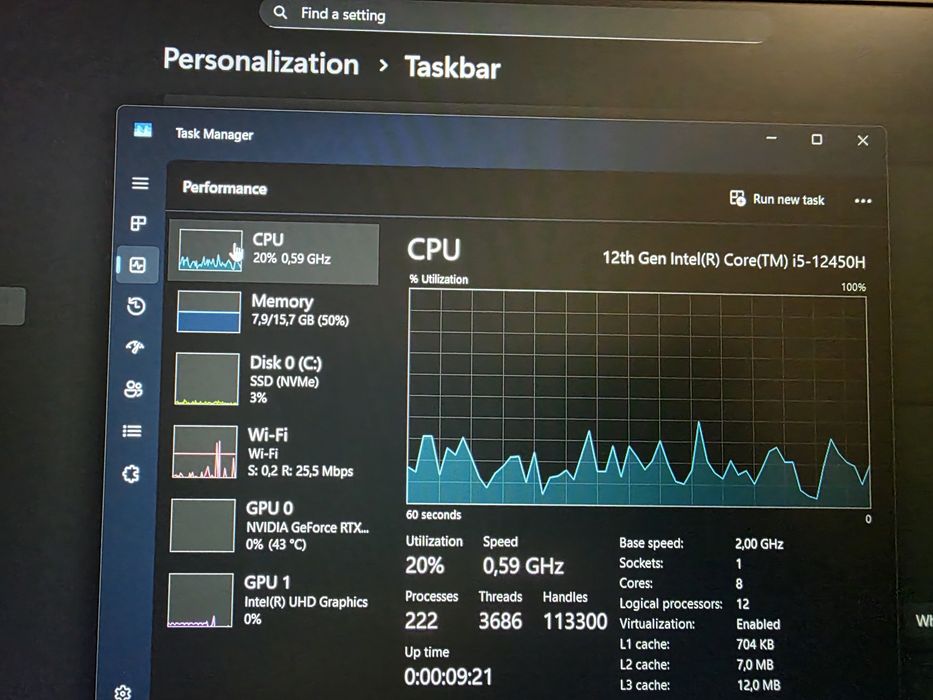 Laptop Gaming MSI Thin 15