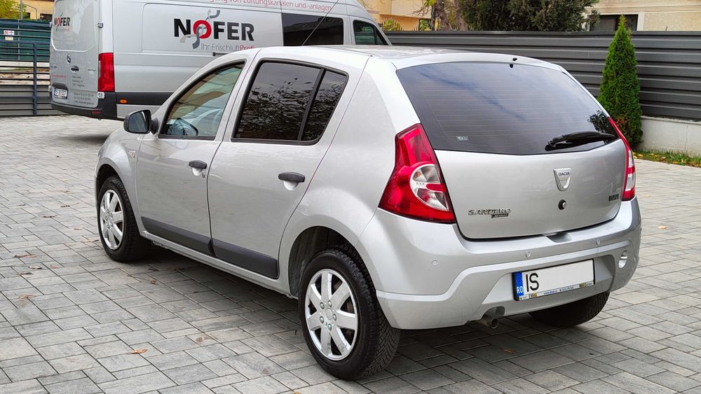 Dacia Sandero fab.2008 1,6 MPI masina are un singur proprietar de noua