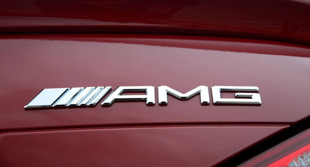 AMG емблема за багажник на Mercedes Benz .