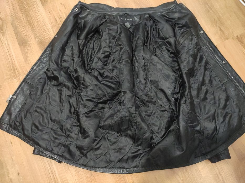 Geaca groasă din piele naturala moale XL