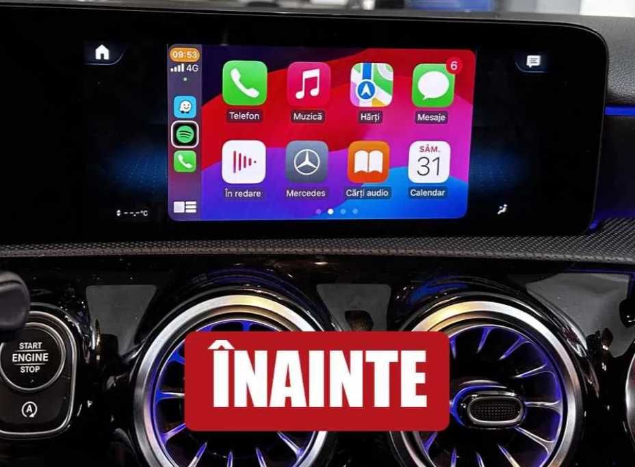 Apple CarPlay Fullscreen Wireless Mercedes-Benz MBUX A CLA GLA GLC GLE