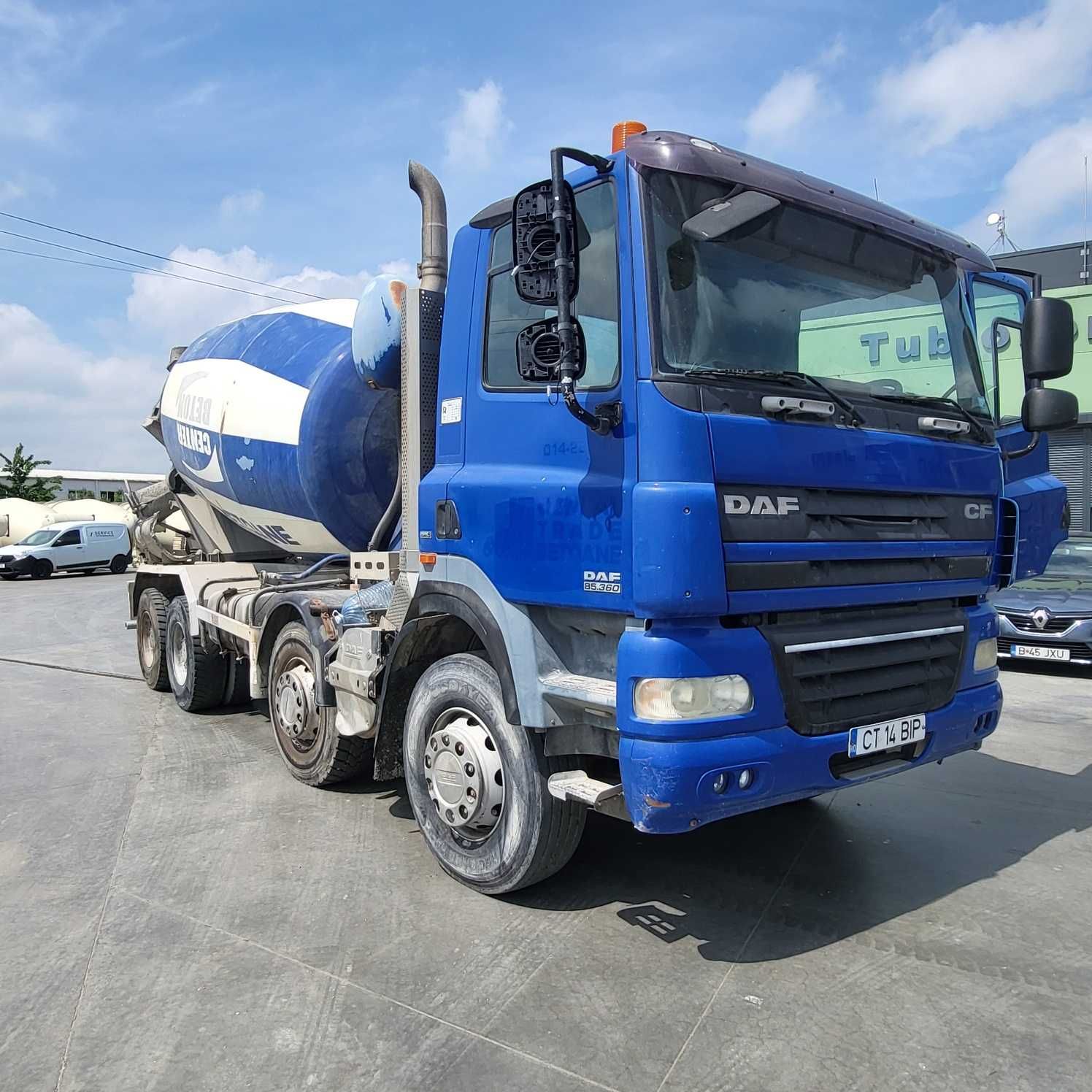 Autobetoniera DAF 10 mc, an fabricatie 2008