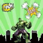 Винил за детски рожден ден Hulk/Хълк