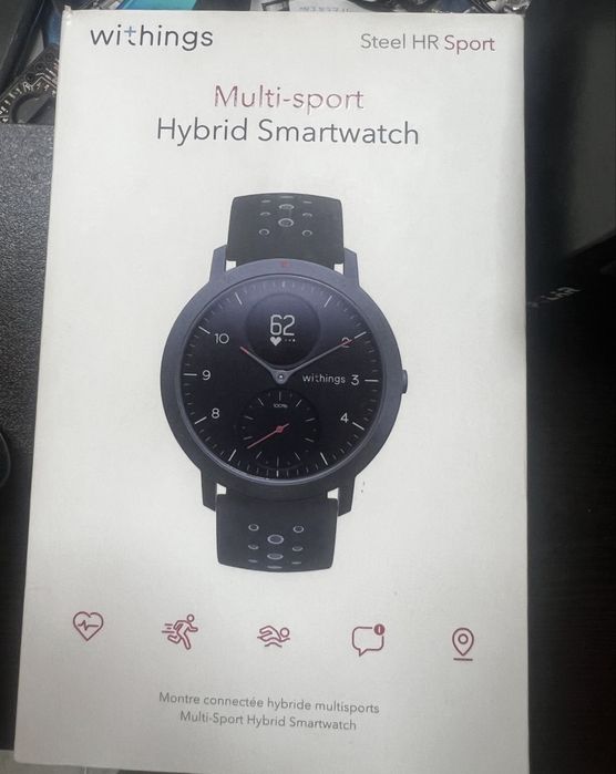 Withings Steel HR Sport 38mm Hybrid Smartwatch