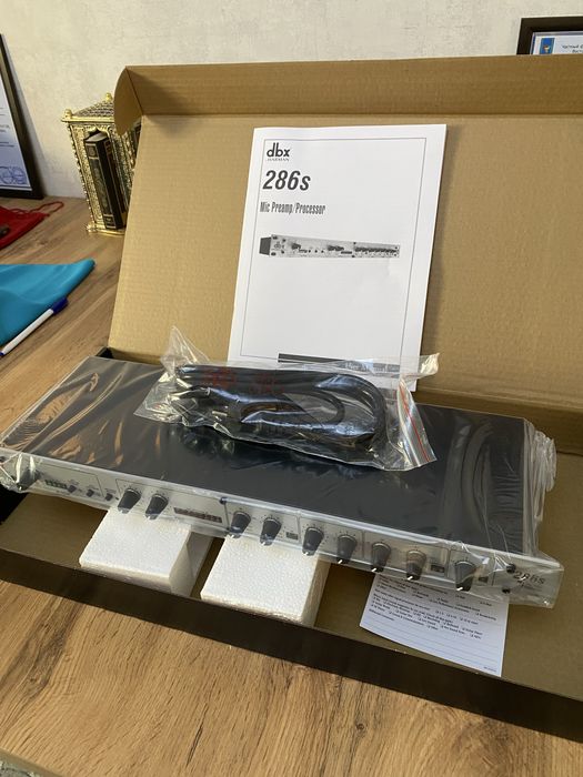 Микрофонный предусилитель. 286S mic preamp/processor