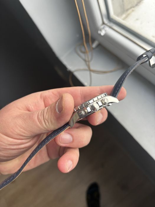 Марков часовник Just Cavalli – запазен, с кожена каишка