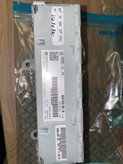 Rns850 Multimedia radio navigatie Touareg 7p