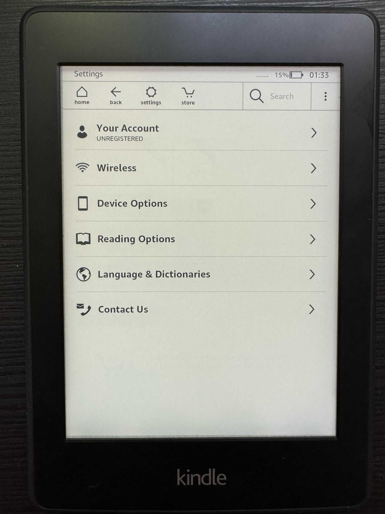Amazon Kindle Paperwhite 7th Generation - в перфектно състояние