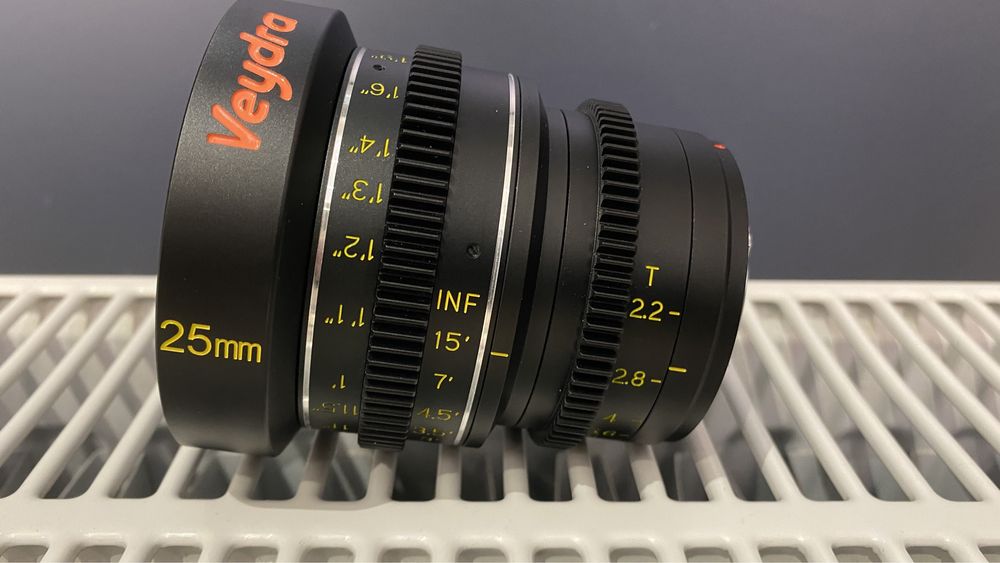 Veydra Mini Prime 25, T2.2, mft mount