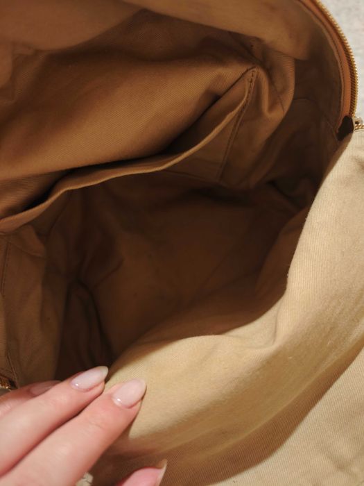 Zarena - кожена раница -цвят пудра