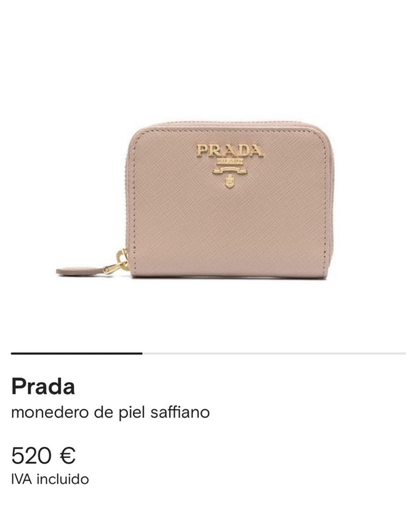 Portofel prada crem