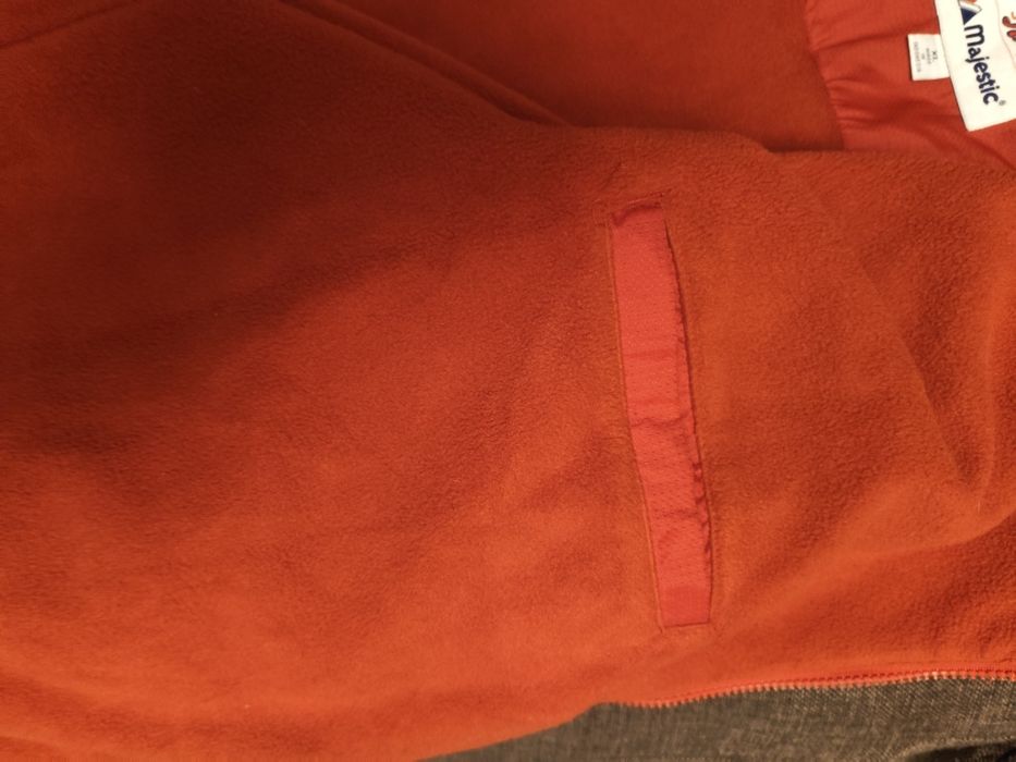 Geacă bomber varsity MLB Boston Red Sox Majestic