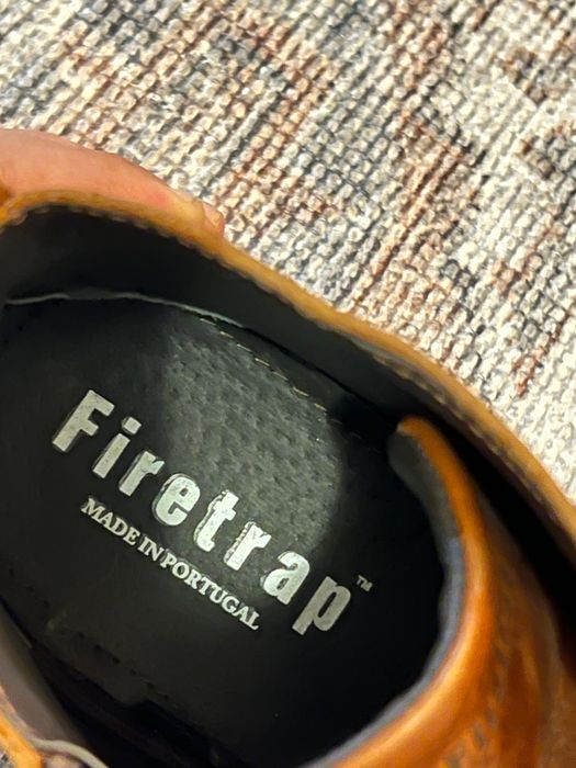 Ghete bărbătești Firetrap, piele naturală, mărimea 42