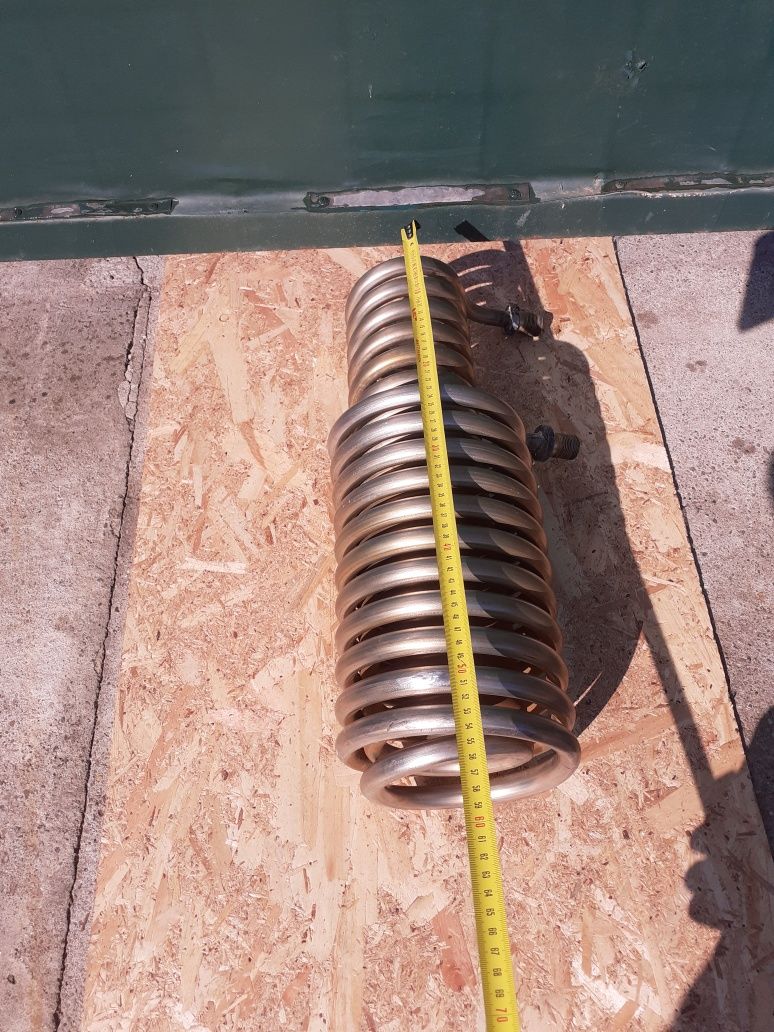 Vînd serpentina din inox ideală pentru încălzire în sobă