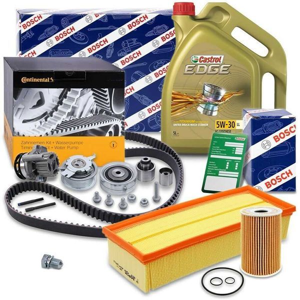 ОРИГИНАЛНО масло Castrol Motul Mobil Total - 5w30 5w40 10w40 + филтри