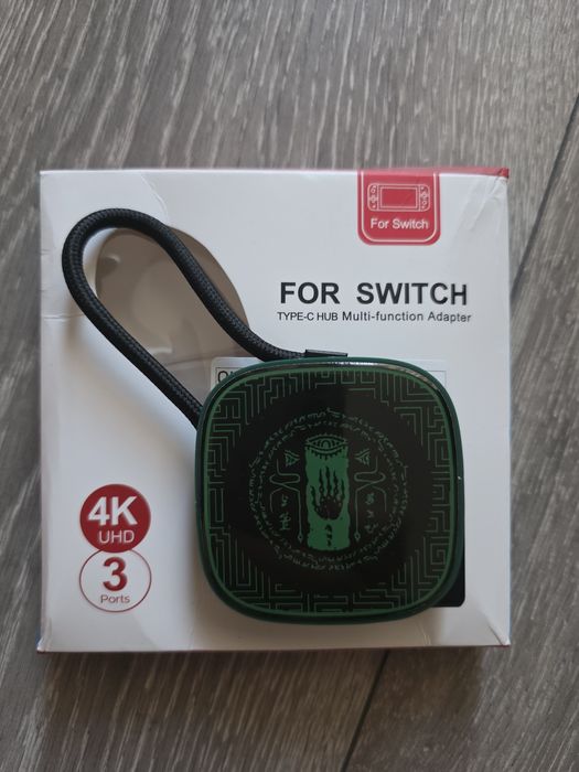 Adaptor dock TV pentru Nintendo Switch si Switch 2