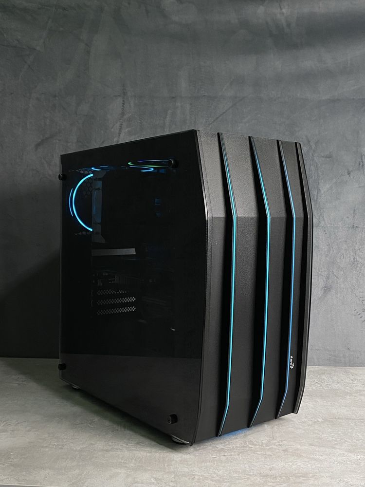 Игровой компьютер GTX 1050 Ti, SSD, FSP + монитор 22” Full HD
