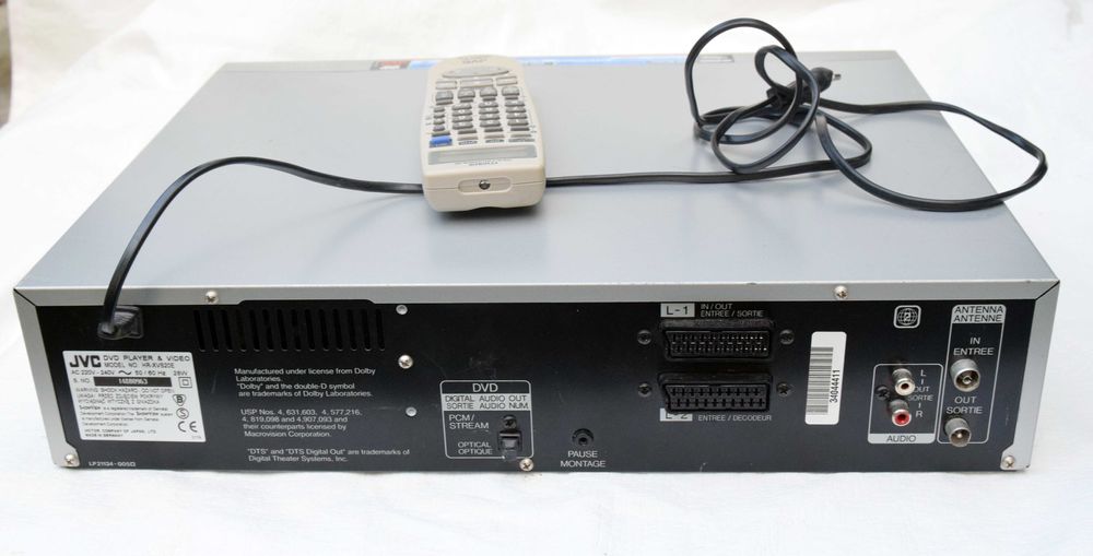 JVC  video combo super VHS