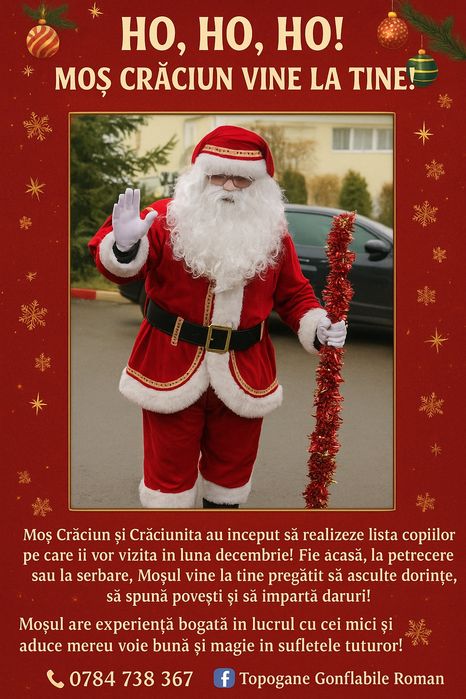 Inchiriere Mos Craciun