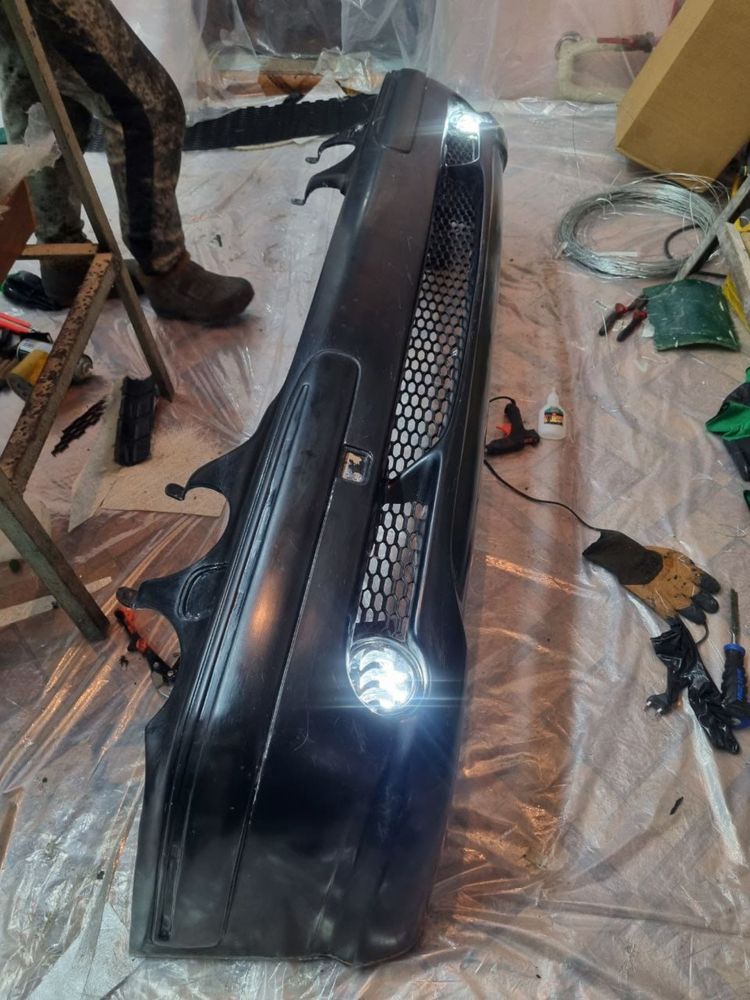 Мерс  Бампер порог обвесы W124 W210