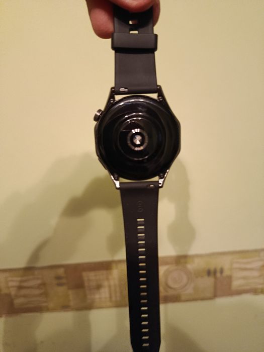 HUAWEI WATCH GT 4, BLACK, Black Fluoroelastomer Strap, 46 MM, PNX-B19