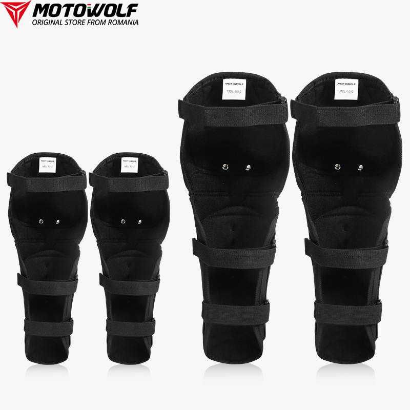 Set protectii moto de la Motowolf genunchere si cotiere