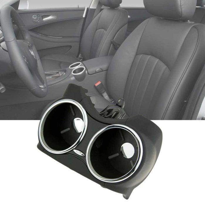 Поставка за чаши Mercedes CLS W219 C219 2006 - 2011 Черен