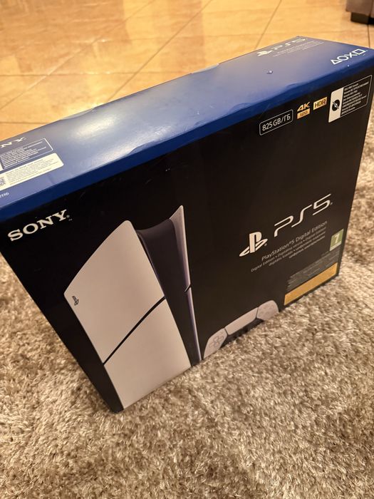 Consola PlayStation 5 Digital Edition (PS5) Slim, 825GB SSD, E-Chassis