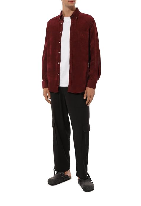 Королевская рубашка McEarl (микровельвет)