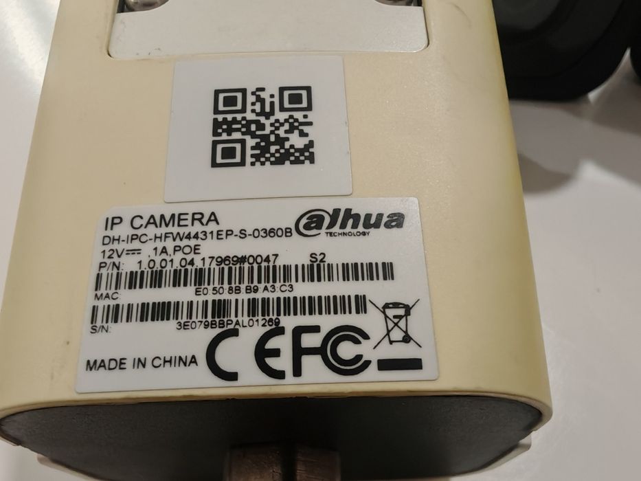 Sistem securitate video Dahua Nrv + 4 Camere Video IP