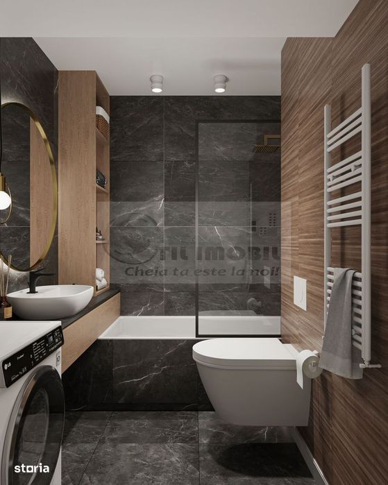 Apartament modern 1 cameră, 45,8 mp, bloc nou 0% COMISION