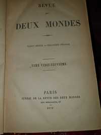 Carte de colectie Revue des Deux Mondes - 1883