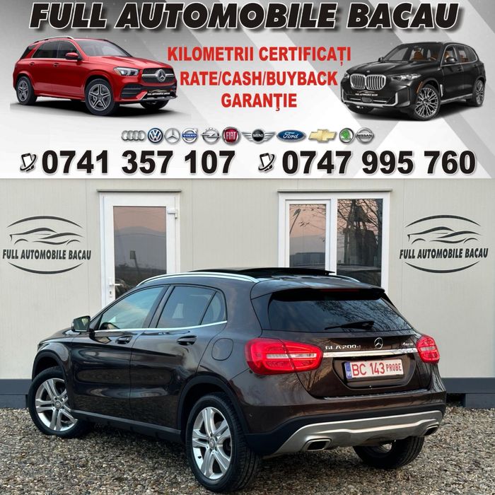 Mercedes GLA 2016 4 MATIC 2.2diesel Automat BuyBack/Rate cu avans 0!!!