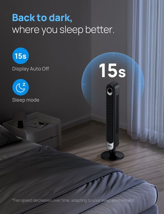 ТопМарка!Мощен и Безшумен,вентилатор26dB, разстояние на издухване10 м,