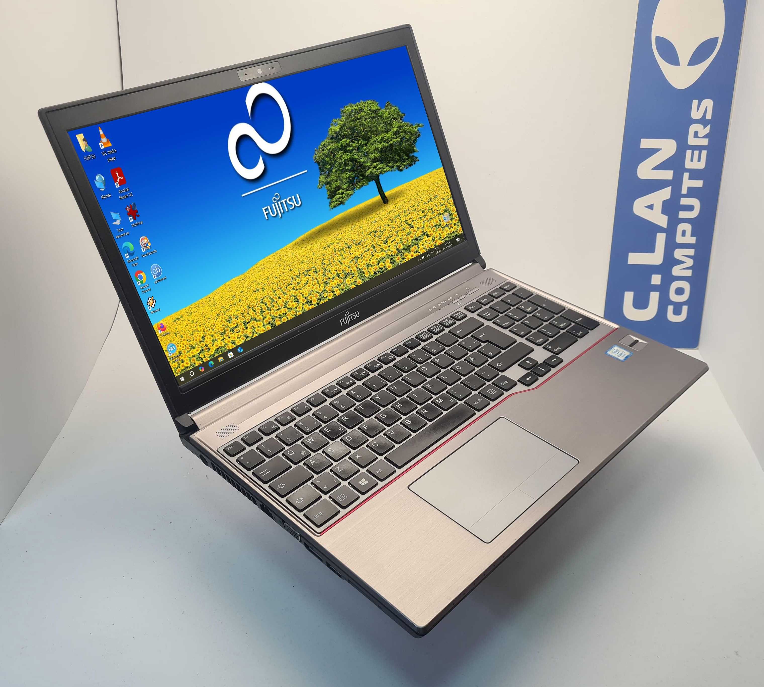 Fujitsu Lifebook E756  i7 6500U/16GB/480SSD/FHD/Подсветка