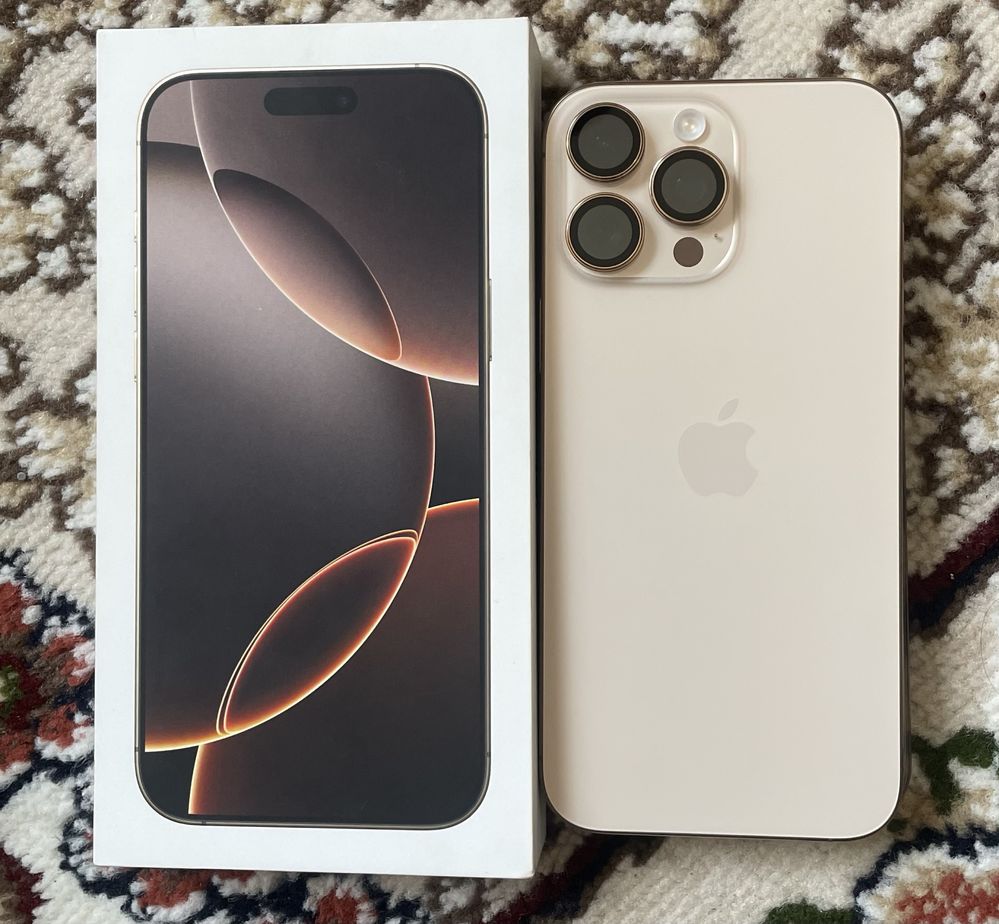 iPhone 16 Pro max 256 gb 7 sikl