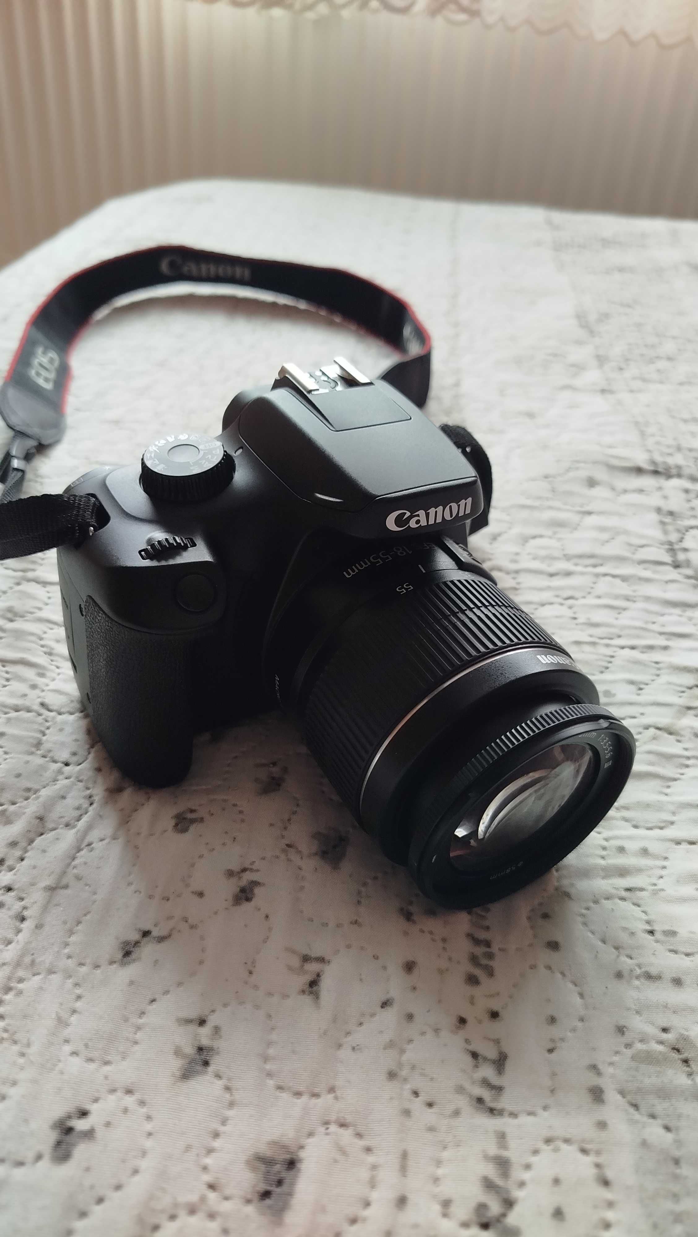 Продавам фотоапарат Canon EOS 4000d