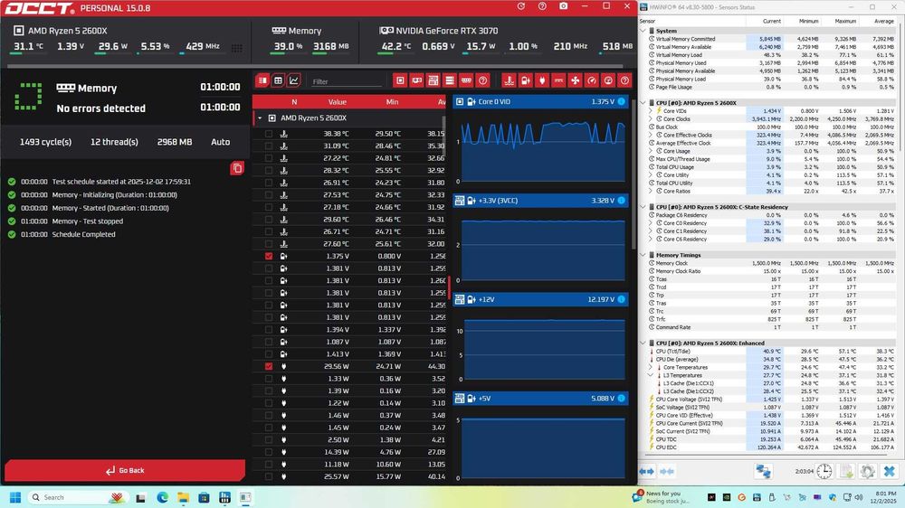 Рам Памет: ADATA XPG GAMMIX D30 8GB DDR4 3000Mhz