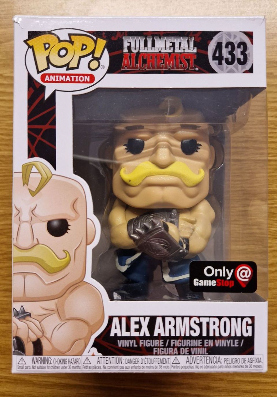 Funko Pop! #433: Fullmetal Alchemist- Alex Armstrong (GAMESTOP)