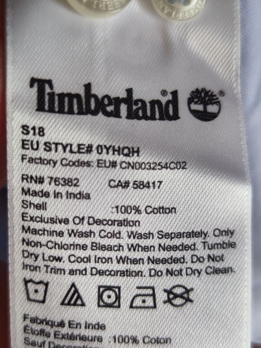 Риза Timberland 3XL