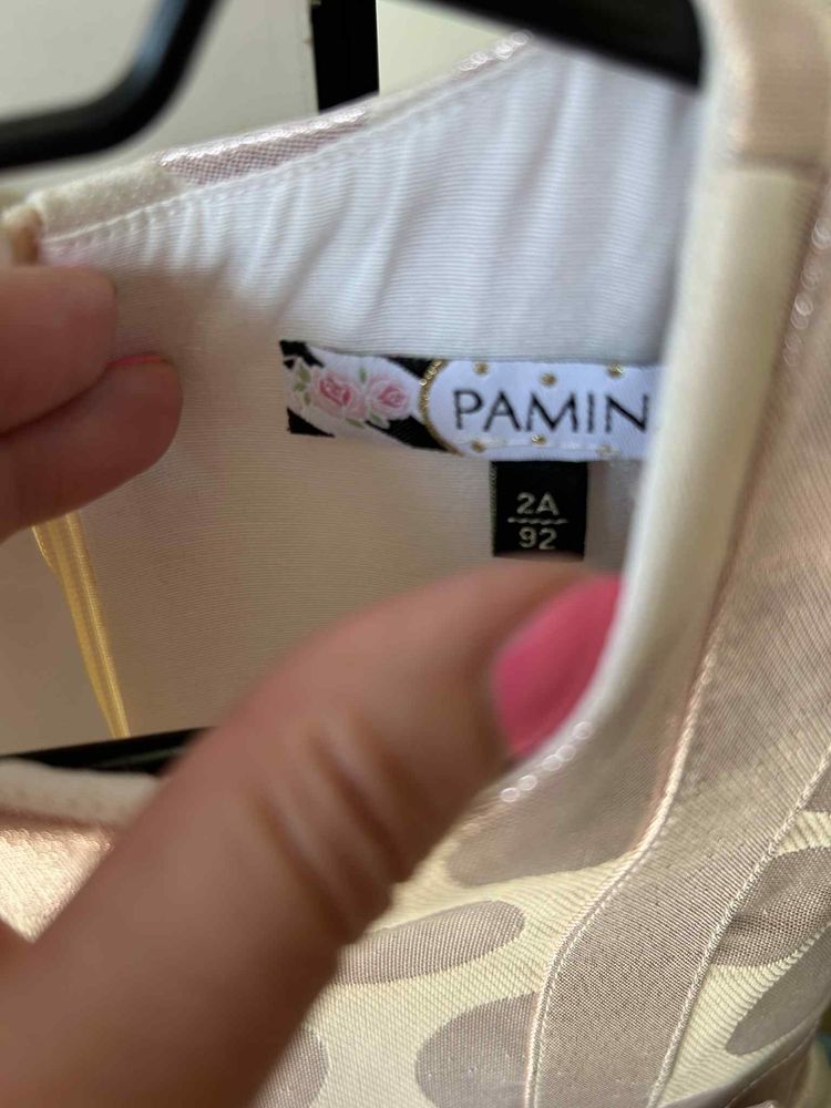 Официална детска рокля Pamini size 92